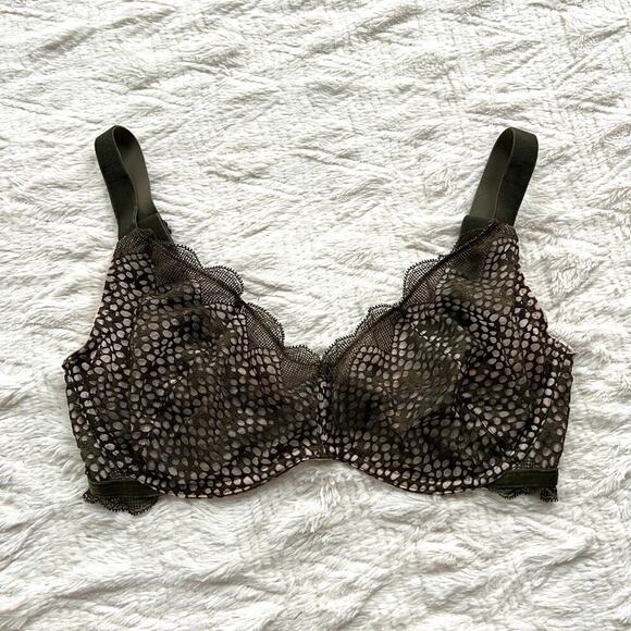 Victoria's Secret Very Sexy Lace Scoop Neck Bra 34DD - Picture 1 of 6